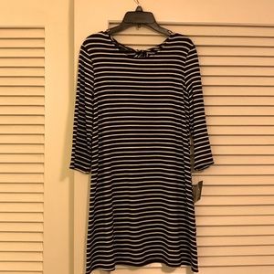 Moon & Stars Brenna Fleece Tie Back Dress